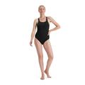 Speedo Women's ECO Endurance+ Kickback Swimsuit, Black, 16/38 UK