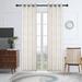 House of Hampton® Meza Ikat Sheer Grommet Single Curtain Panel Polyester in White | 95 H in | Wayfair B25E7CC4BAC445F9850E1255F195C9C2