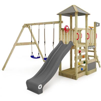 Spielturm Klettergerüst Smart Savana mit Schaukel & Rutsche, Spielhaus mit Kletterleiter & Image
