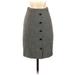 H&M Casual Skirt: Gray Bottoms - Women's Size 2