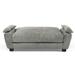 Duke Orthopedic Dog Bed, 33" L X 22" W X 12" H, Steel, Medium, Grey