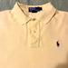 Ralph Lauren Shirts | All 25 %Euc Men’s Yellow Ralph Lauren Polo Short Sleeve Shirt! Size: L- 1 | Color: Yellow | Size: L