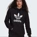 Adidas Shirts & Tops | Adidas Classics Adicolor Trefoil Hoodie | Color: Black/White | Size: Mb