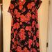 Lularoe Dresses | Lularoe Carly Size M Nwot | Color: Black/Orange | Size: M