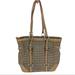 Coach Bags | Coach Signature Tan Jacquard Leather Buckle Tote Shoulder Bag | Color: Brown/Tan | Size: Os