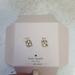 Kate Spade Jewelry | Kate Spade Earrings | Color: Gold/White | Size: Os