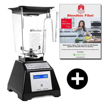 Blendtec Total Blender V1 + GP-Blendtec Fibel | refurbished | Hochleistungsmixer | rechtsdrehend