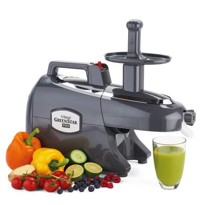 Green Star Pro Saftpresse | Doppelwalzen Entsafter Image