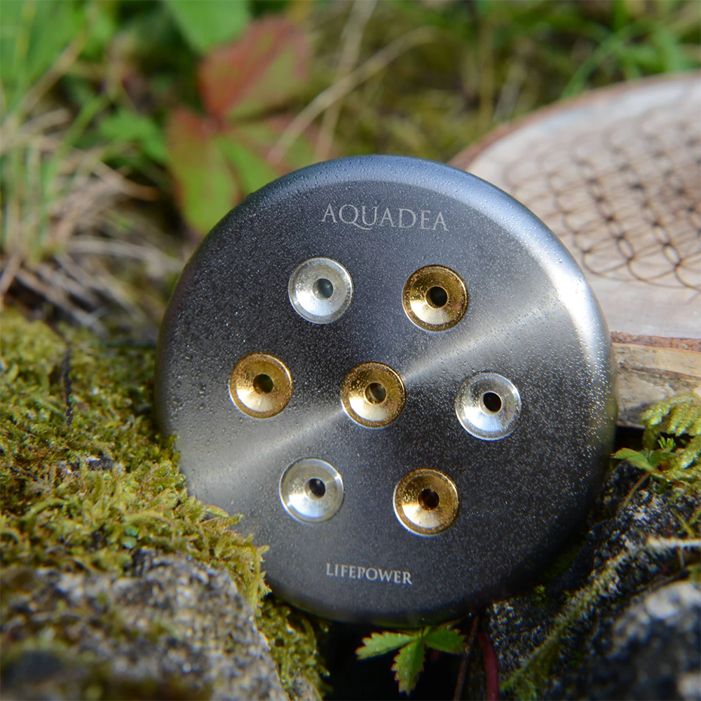 Aquadea Kristall Wirbeldusche "Lebensfreude 7" | Titan-Edition Image