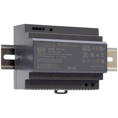 HDR-150-24 Hutschienen-Netzteil (DIN-Rail) 24 v/dc 150 w Anzahl Ausgänge:1 x Inhalt 1 s - Mean Well