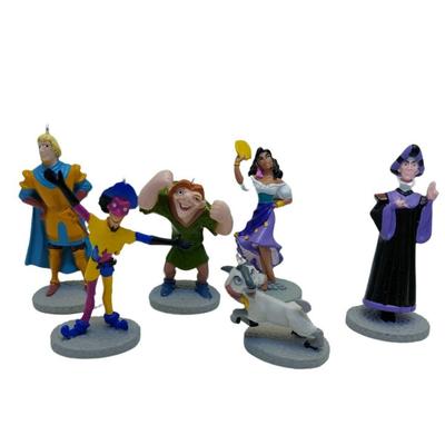 Disney Toys | Disney’s Hunchback Of Notre Dame Cake Topper Figure Lot Of 6 Read | Color: Blue/White | Size: Osg