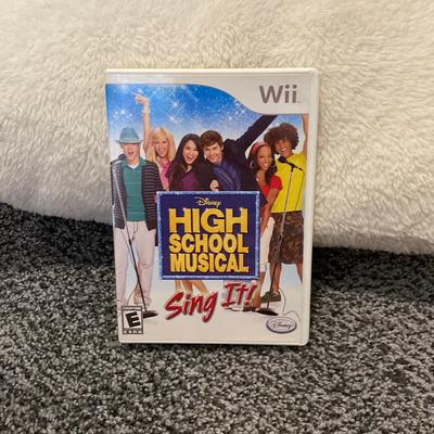 Disney Video Games & Consoles | High School Musical Sing It For The Wii | Color: Blue | Size: Os