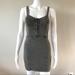 Free People Dresses | Free People Vintage Body Con Dress | Color: Black/Gray | Size: S