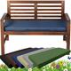 Garden Bench Cushion – 2 Seater Bench Seat Pad – 108 x 42 CM – 6 CM Thick – Weather & Water Resistance Fabric – Long Garden Chair Patio Pub Furniture Cushion Outdoor/Indoor (2 SEATER, NAVY)