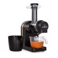 Klarstein Bella Elegance juicer 200 W, juicer with 400 ml, BPA-free, non-slip stand, max. continuous operating time: approx. 20 minutes, easy cleaning, black