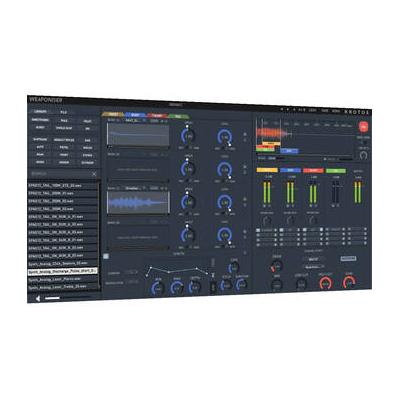 Krotos Audio Weaponiser Basic Sound Design Sampler Plug-In (Download) WEAPONISER BASIC