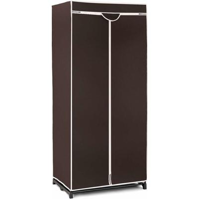 Goplus - Kleiderschrank Stoffkleiderschrank Stoff Regal Garderobenschrank Faltschrank mit Image
