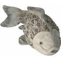 Kynast Garden - Steinfigur Fisch 36 cm Koi Deko Gartenfigur Polystone Steinoptik - Mehrfarbig