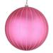 Vickerman 674710 - 6" Mauve Matte Glitter Ball Christmas Tree Ornament (2 pack) (MT211945D)