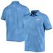 Men's Tommy Bahama Powder Blue Los Angeles Chargers Palm Coast Delray Frond Allover IslandZone Polo