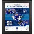 Steven Stamkos Tampa Bay Lightning Framed 15" x 17" Stitched Stars Collage