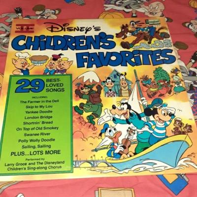 Disney Media | 1979 Disney Childrens Favorites Vol 2 Record Lp Vinyl Vintage 70s Disneyland | Color: Black | Size: Os