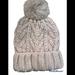 American Eagle Outfitters Accessories | Nwt American Eagle Outfitters Pom Pom Beanie | Color: Cream/White | Size: Os