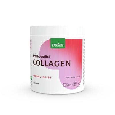 Purasana Beauty Collageen Watermeloen 250 g Pulver Image