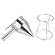 Vobor Stainless Steel Funnel-Baking Funnel Cake Desserts Cooking Tools with Rack for Home Kitchen Bakery Use