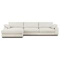 Multi Color Sectional - Edgemod Malaga 122" Wide Sofa & Chaise Polyester | 30 H x 122 W x 77 D in | Wayfair WF-LR-A8871-LS-050