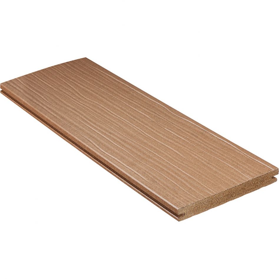NATURinFORM WPC-Terrassendiele DIE EXKLUSIVE terrabraun massiv, 4000 mm, 162 mm Image