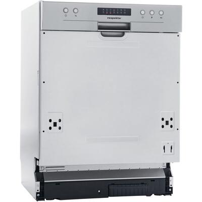 Geschirrspüler Einbau Spülmaschine teilintegriert 60 cm Respekta Image