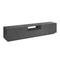 Meuble TV effet bois ardoise 220x43 cm