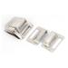 Office Library File Drawer Label Holder Pull Handle Silver Tone 10pcs - Silver Tone