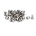 M6x12mm 304 Stainless Steel Button Head Torx Security Tamper Proof Screws 30pcs - Silver Tone