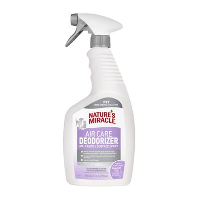 Nature's Miracle Air Care, Fabric and Surface Spray Lavender & Vanilla Scent Pet Odor Eliminator Deodorizer, 24 fl. oz., 24 FZ