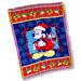 Disney Other | Disney Mickey Mouse Santa Claus Woven Tapestry Throw Blanket | Color: Red | Size: Osbb