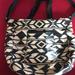 American Eagle Outfitters Bags | American Eagle Bag. Black And Cream Aztec Like Print. | Color: Black/Cream | Size: Os