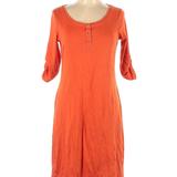 Ralph Lauren Dresses | Lauren By Ralph Lauren Casual Dress | Color: Orange/White | Size: S