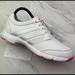 Adidas Shoes | Adidas Womens Response Golf Spike Shoes White Pink (Size Us 7.5) Q47063 Euc | Color: Pink/White | Size: 7.5