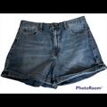American Eagle Outfitters Shorts | American Eagle Outfitters Aeo Mom Short Size 10 | Color: Blue | Size: 10