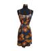 Anthropologie Dresses | Anthropologie Maeve Keyhole Back Dress | Color: Blue/Orange | Size: 2