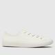 Converse dainty ox trainers in white