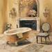 One Allium Way® French Bath I Canvas, Cotton in White | 36 H x 36 W x 1.25 D in | Wayfair 79C985694A6948BC884327CEBF3D8D8D