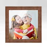 Red Barrel Studio® 5X5 Barnwood Wood Single Picture Frame Wood in Brown | 15 H x 15 W x 0.5 D in | Wayfair A1BAA23F8BF543ACA57DB0A388419E52