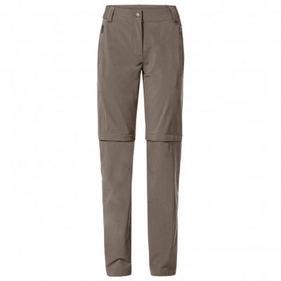 Vaude - Women's Farley Stretch Zip Off T-Zip Pants II - Trekkinghose Gr 34 - Long grau/braun Image