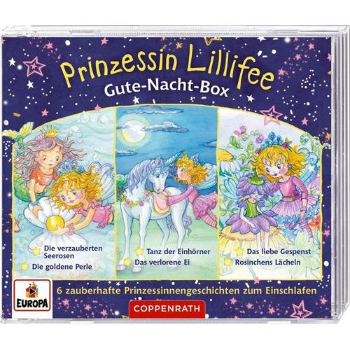 CD Hörspiel: Prinzessin Lillifee - Gute-Nacht-Box (3 CDs), Audio-CD - Prinzessin Lillifee, Prinzessin Lillifee, Monika Finsterbusch (Hörbuch)