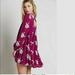 Free People Dresses | Free People Emma Embroidered Floral Swing Dress M | Color: Pink/White | Size: M