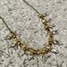 J. Crew Jewelry | J. Crew Gold Statement Necklace | Color: Gold/White | Size: Os