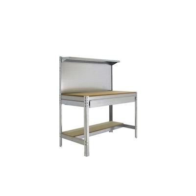Proregal Werkbank Buffalo mit Werkzeugwand, Schubfach und Ablage | HxBxT 84x150x61cm | Traglast 600kg | Verzinkt Image